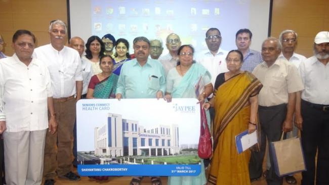 Jaypee Hospital launches 'Seniors Connect Health Card'