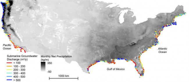 Study maps hidden water pollution in U.S. coastal areas