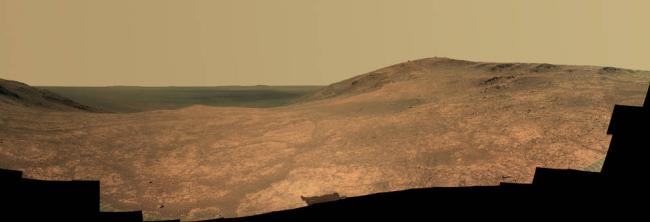Rover opportunity wrapping up study of Martian Valley