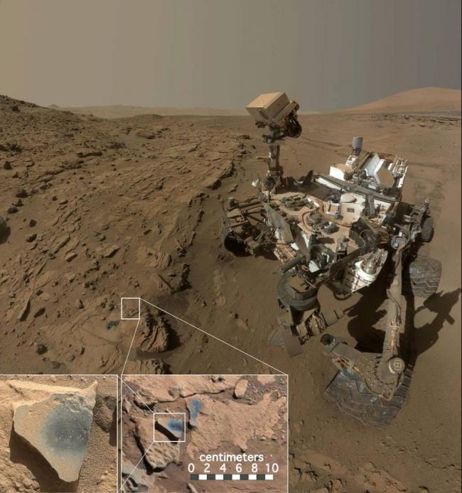 NASA Rover findings point to a more Earth-like Martian past