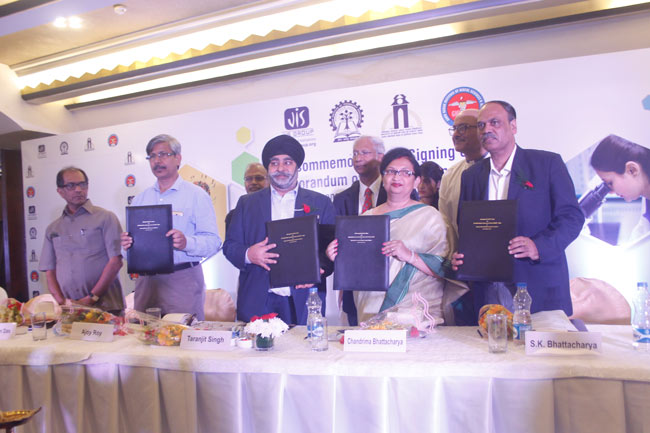 GNIDSR-Kolkata, IIT- Kharagpur and IIEST-Shibpur sign MoU for oral healthcare research
