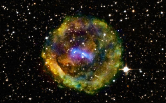 Supernova ejected from the pages of history