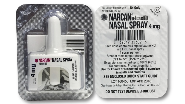 Health Canada okays use of naloxone nasal spray for opioid overdose 