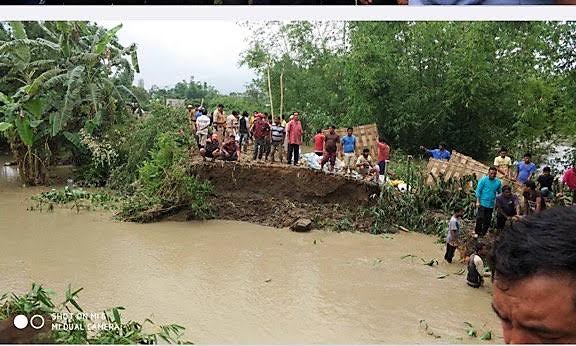 Rainfall and floods continue to ravage Manipur, Mizoram and parts of Assam