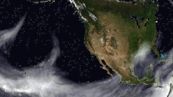 NASA estimates global reach of atmospheric rivers
