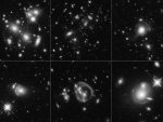Cosmic magnifying-glass effect captures Universe's brightest Galaxies