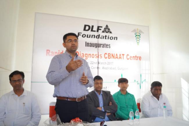 DLF Foundation installs second CB-NAAT machine in Gurgaon, ahead of World TB Day