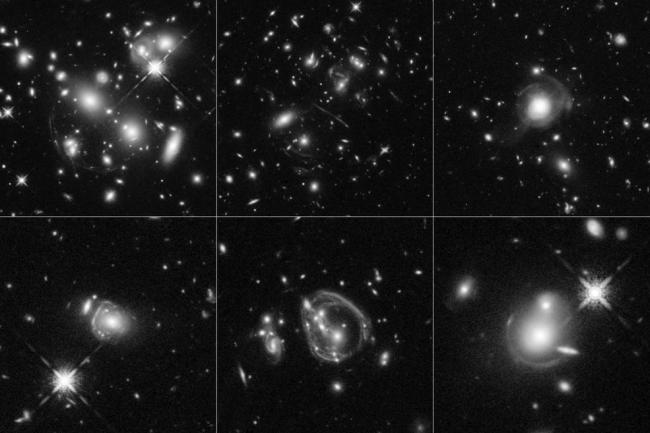 Cosmic magnifying-glass effect captures Universe's brightest Galaxies