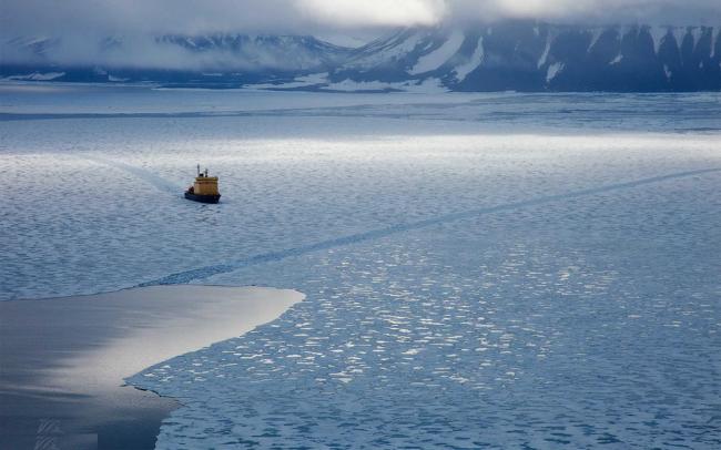 Arctic sea ice maximum at record low for third straight year