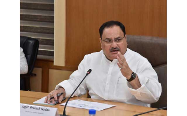 J P Nadda chairs high level review meeting on prevention and control of vector borne diseases in Delhi