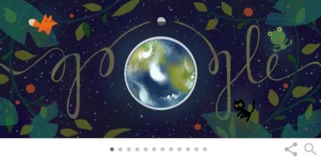 Google celebrates Earth Day with a series of doodles