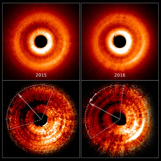 Hubble captures â€˜Shadow Playâ€™ caused by possible planet