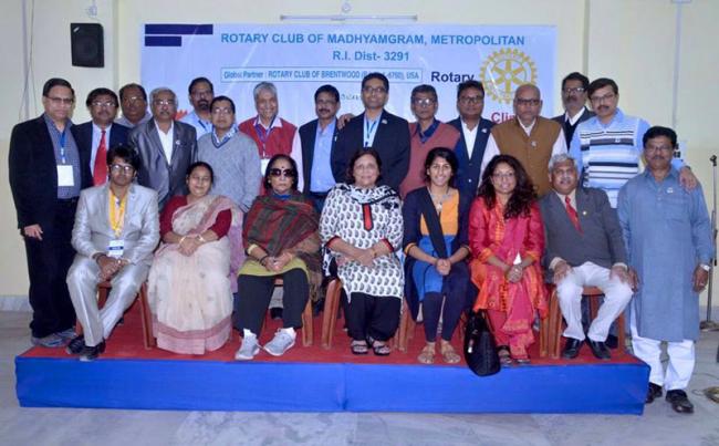 Rotary Club of Madhyamgram Metropolitan, AAPI successfully running Rotary Clinic