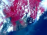 NASA Satellite images show fissures from Hawaii Volcano