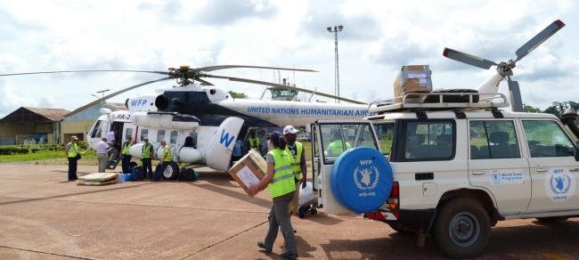 UN food relief agency airlifts aid to DR Congo province hit by Ebola outbreak