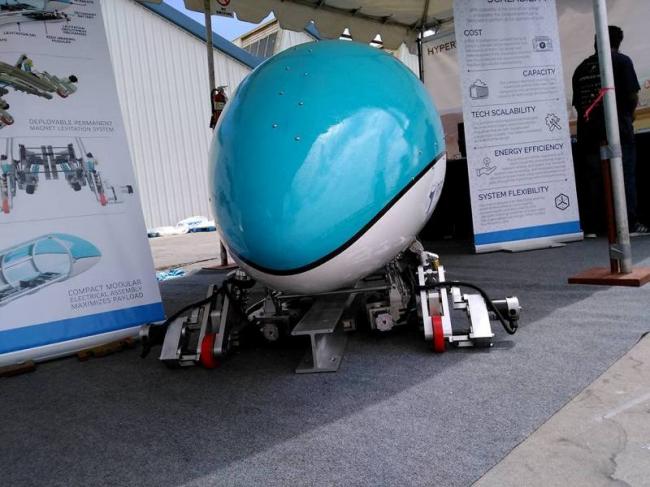 Hyperloop Pod. Image: Hyperloop India