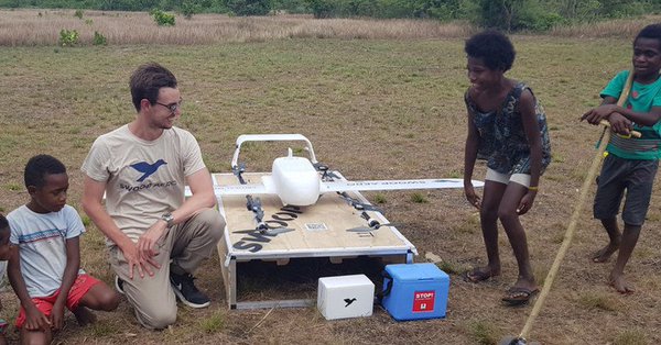 One small flight for a drone, one â€˜big leapâ€™ for global health