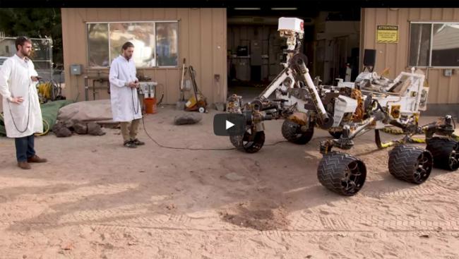 Curiosity tests a new way to drill on Mars
