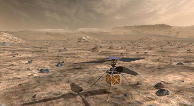 Mars helicopter to fly on NASAâ€™s next red planet rover mission