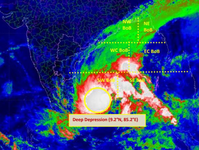 Cyclone Phethai to hit Andhra Pradesh on Monday