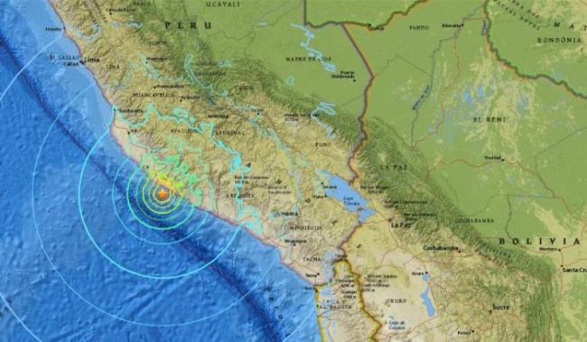 At least one killed as earthquake rocks Peru