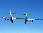 'World's largest plane' lifts off for first time