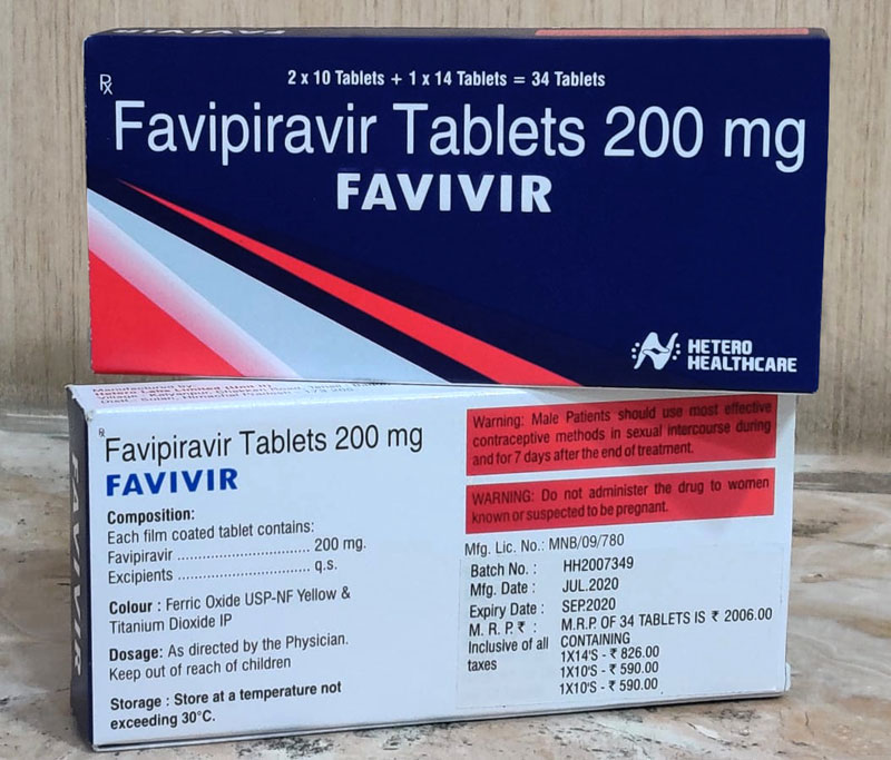 Hetero launches Favipiravir in India to treat mild to moderate Covid-19