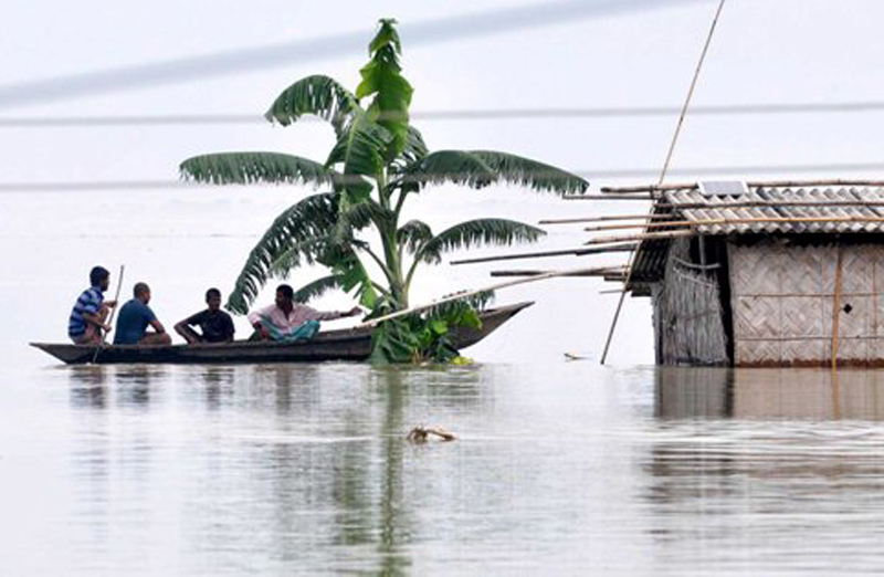 Assam flood situation worsens, 27 lakh people affected; toll rises to 91