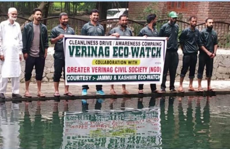 Kashmir eco-lovers campaign to focus on need to preserve springs