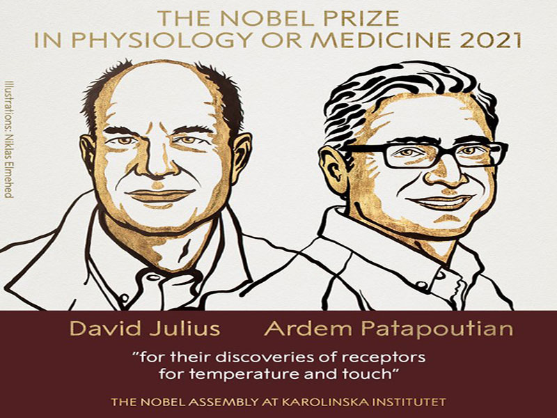 American scientists David Julius and Ardem Patapoutian win Nobel Prize for Medicine
