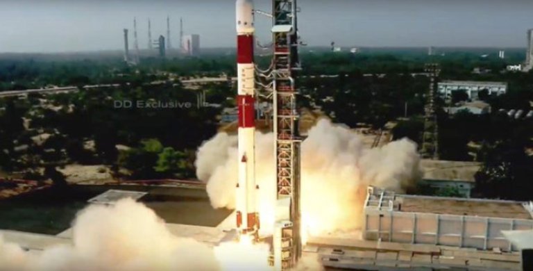 ISRO launches PSLV-C51 carrying Brazil's Amazonia-1, 18 other satellites