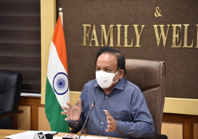 'Hue & cry by states over partisanship by Centre in vaccine distribution farce': Harsh Vardhan