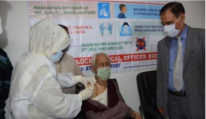Vaccination drive for 45-years-and-above launched across Budgam