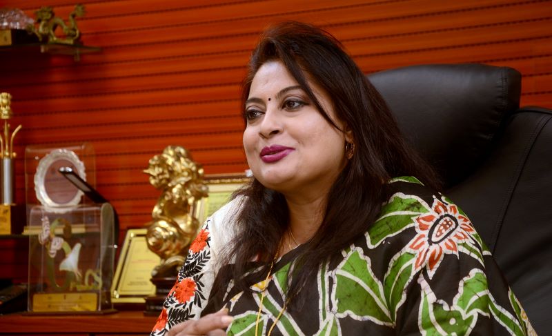Dr. Dhriti Banerjee at her office | Image Credit: Avishek Mitra/IBNS