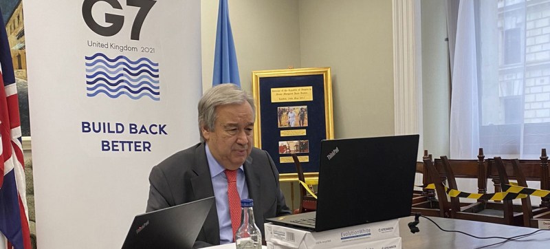 Guterres: Vaccines should be considered 'global public goods'