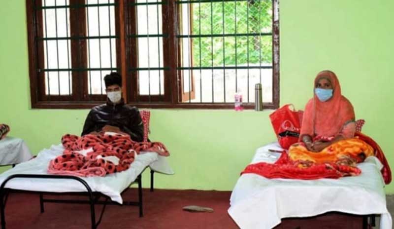 Jammu and Kashmir: Covid Care Centre starts functioning at Panchayat Halqa, Khimber, Srinagar