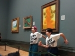 UK climate activists arrested after throwing tomato soup on Van Gogh's painting