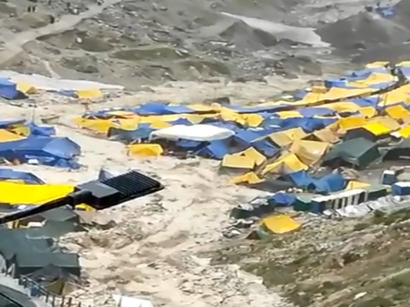 At least 4 killed in cloudburst near Amarnath shrine cave, rescue ops underway