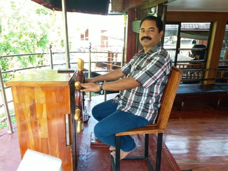 Jose Arathupally defaulted on loans taken for his house boat after tourism collapsed in Kerala following the 2018 floods 