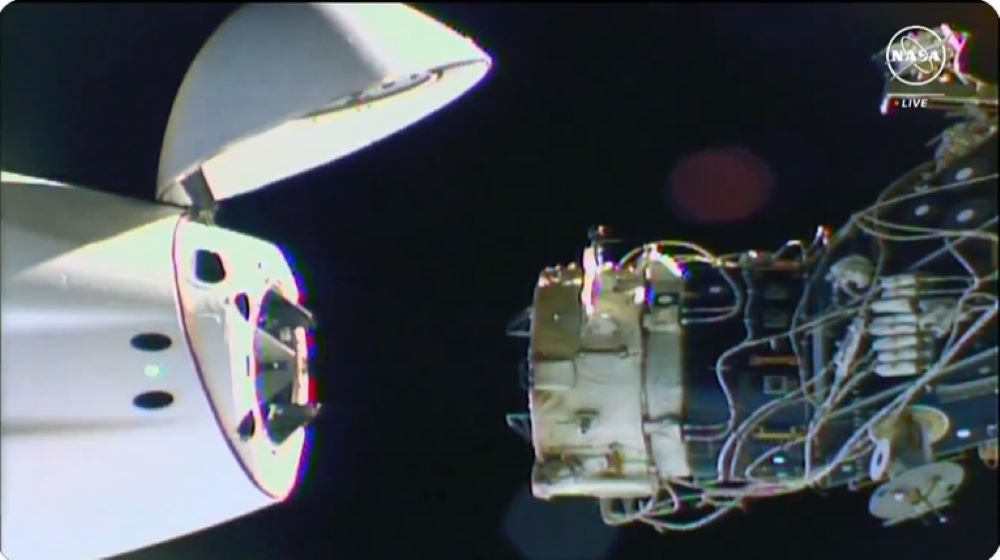 SpaceX’s unmanned Dragon spacecraft undocks from ISS
