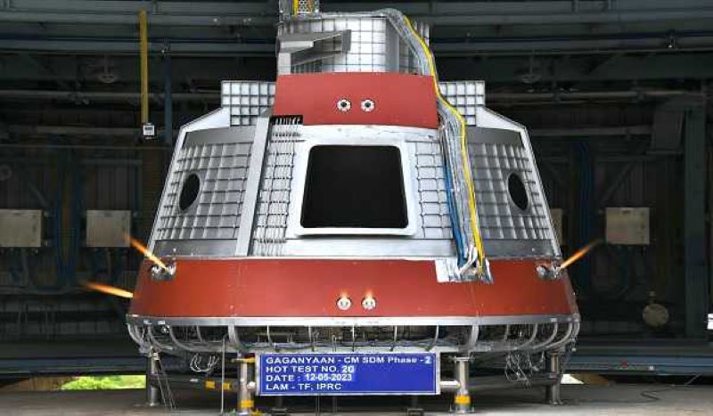 Final crew module tests for Gaganyaan mission successfully completed: ISRO