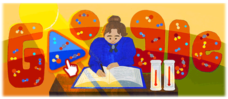 Greenhouse effect: Google doodles to mark Eunice Newton Foote's 204th birthday