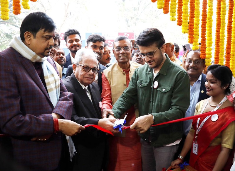 Sourav Ganguly inaugurates HP Ghosh Hospital in Kolkata