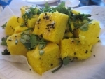 Hot and Sweet Dhokla