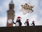 University of Birmingham academics creates festive family of penguins with 3D laser printers 