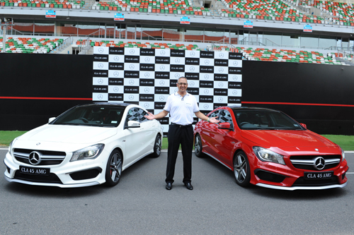  Mercedes-Benz launches global heart throb CLA 45 AMG in India