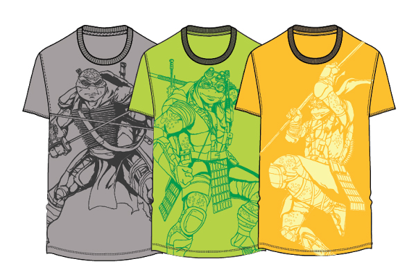 Teenage Mutant fans rejoice as Nickelodeon launches T-shirts