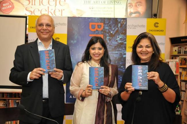 Hachette India launched Amrita Chowdhury's book 'BREACH- A Cyber Thriller'
