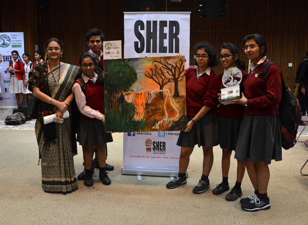 School children participate in Environmental Conservation Awareness program 
