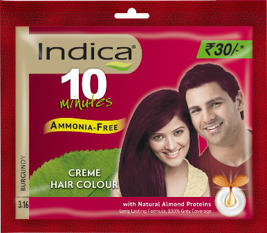 Buy Indica Creme Hair Colour - 3 Darkest Brown 40 ml Online at Best Price - Hair  Colours